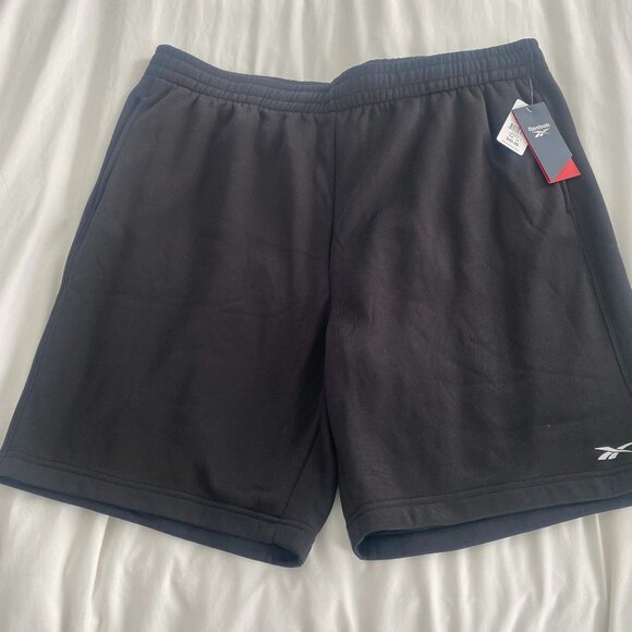Reebok Men’s Black Shorts – Size 2XL (XXL) – NWT - Picture 1 of 6